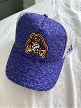ECU Pirate Hat — Purple with Gold Accent